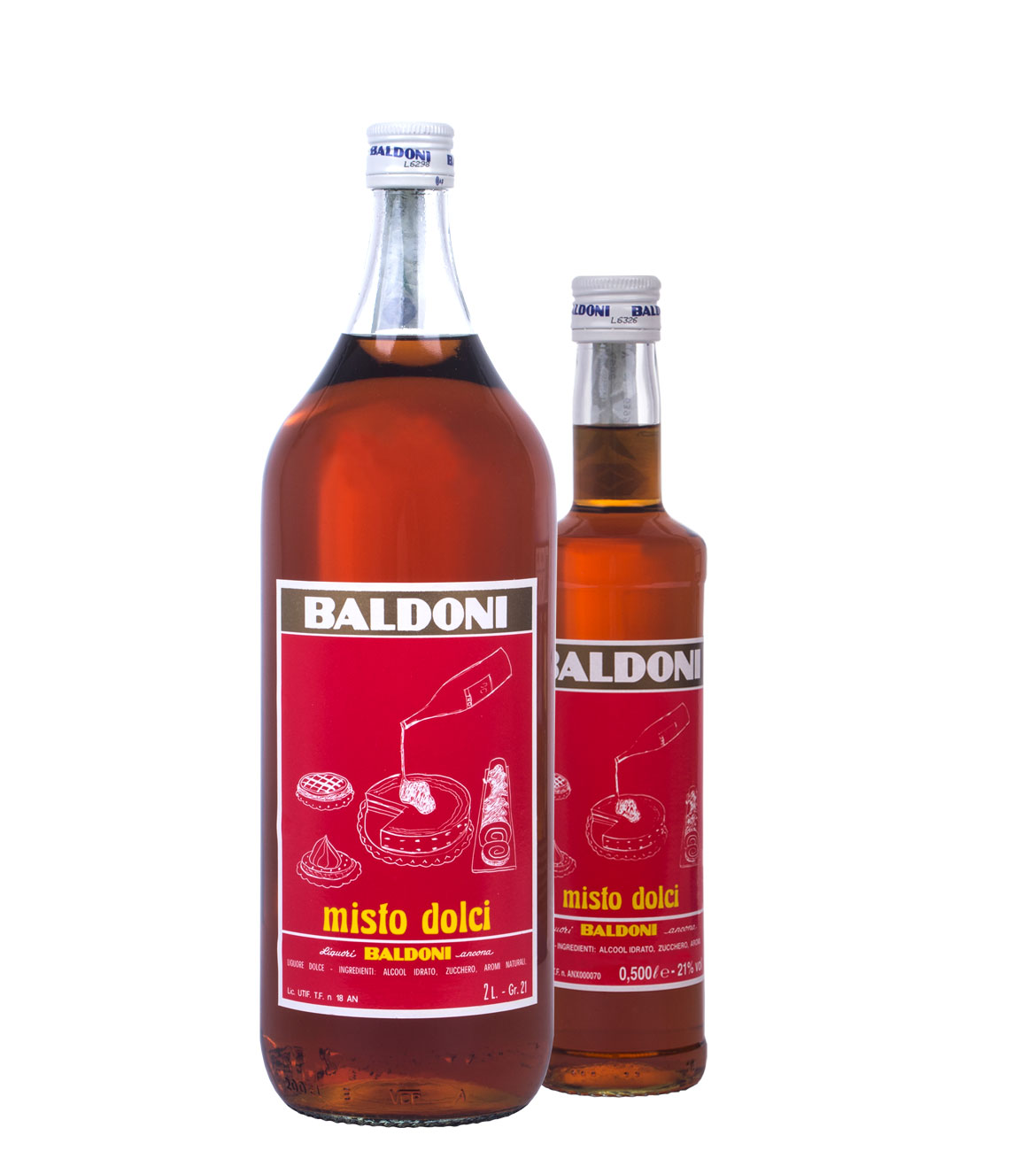 Alcool 95% Vol 2L – Baldoni liquori torroni e panettoni